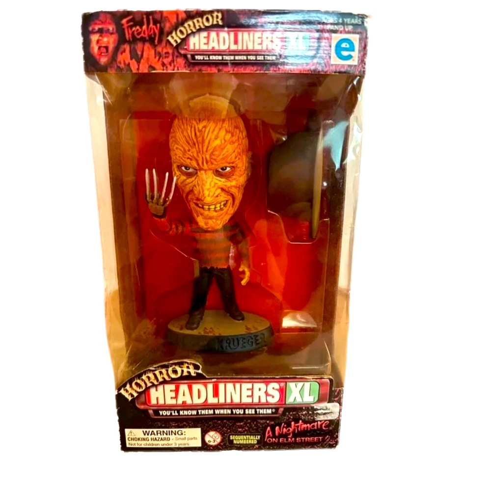 A NIGHTMARE ON ELM STREET ~ Freddy Kruger sealed collectible item NIB